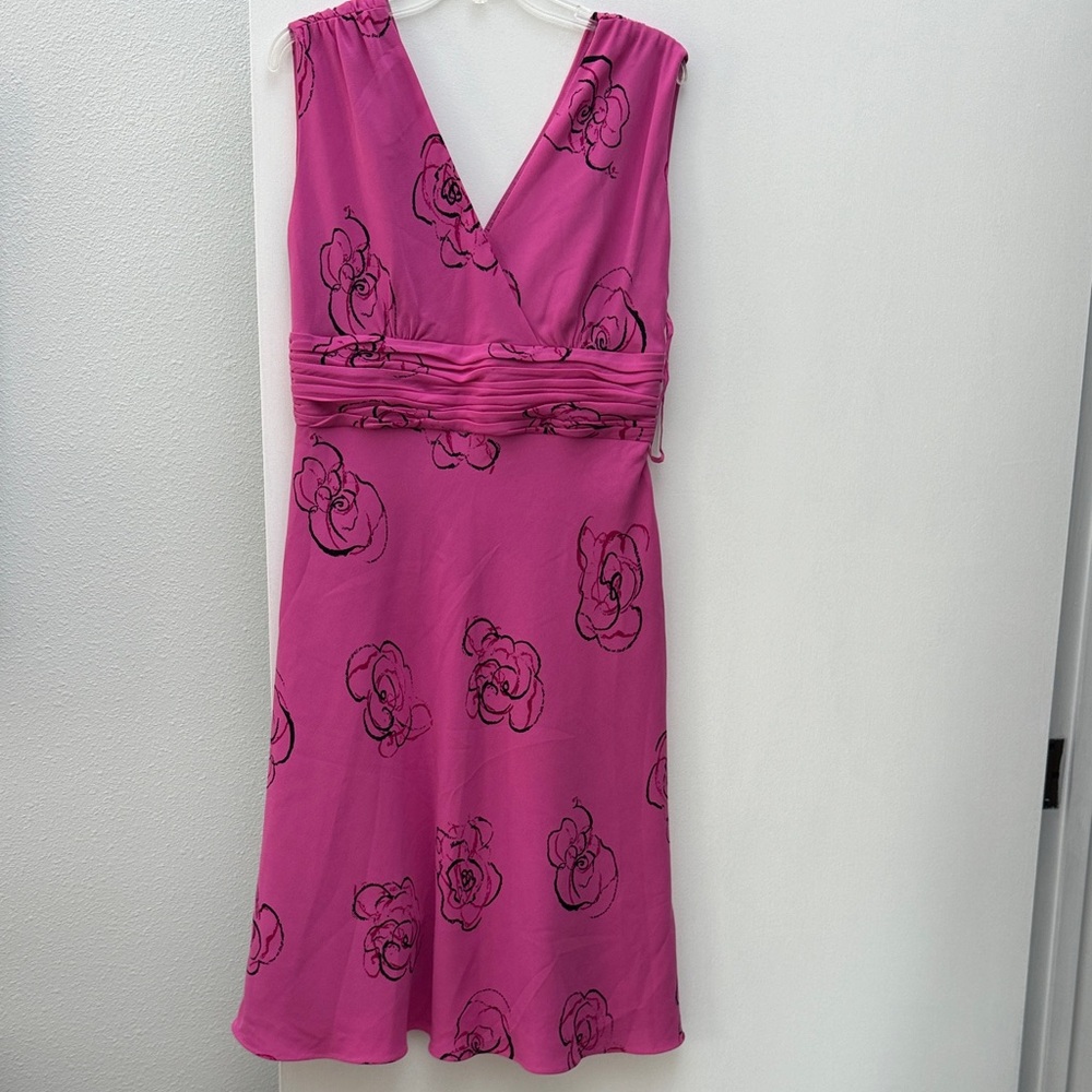 Y2K Pink Floral Dress